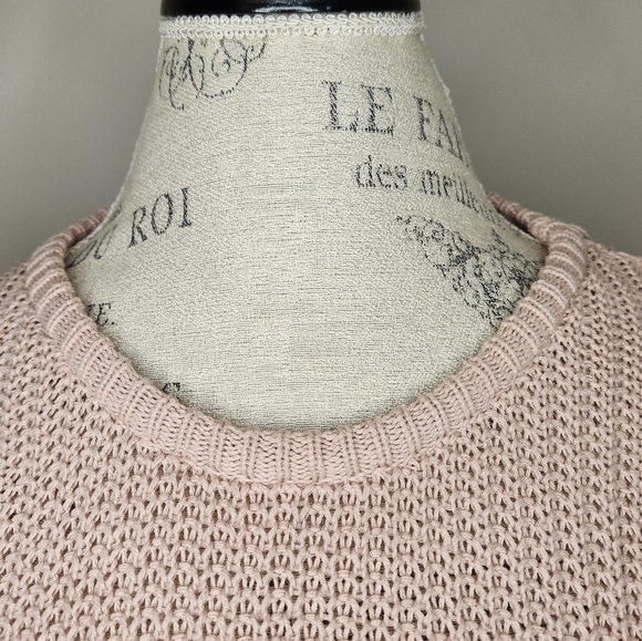 Brandy Melville Pink Knit Sweater - Picture 7 of 9